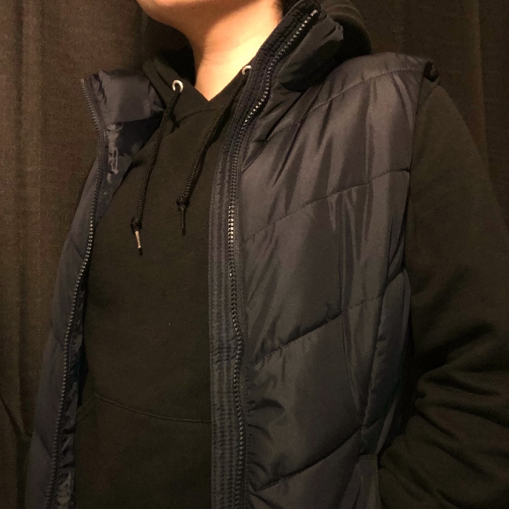 NAVY BLUE VEST from AEROPOSTALE